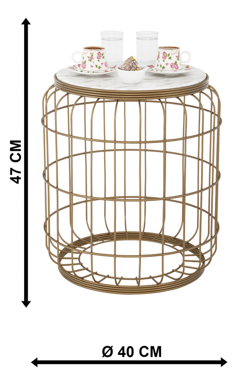 ARlight TBH-06 AB ΤΡΑΠΕΖΑΚΙ ΟΞΥΝΤΕ ΚΙΟΥΡΤΟΣ ΠΛΕΓΜΑ ΣΧΕΔΙΟ ΜΑΡΜΑΡΟ