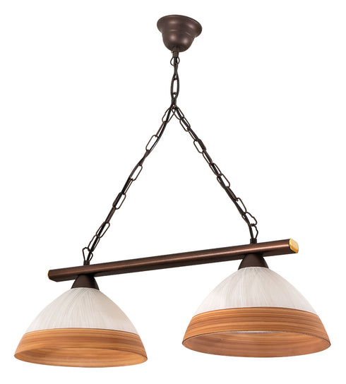 ARlight PDA 120-2 2/Φ ΡΑΓΑ ΣΚΟΥΡΙΑ ΛΕΥΚΟ/ΚΑΦΕ ΦΑΣΑ ΓΥΑΛΙ 2ΧΕ27