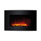 ELECTRIC FIREPLACE CURTAIN 2000W WITH CONTROL