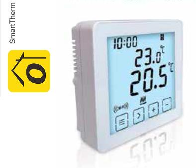 Lineme ΔΙΑΚΟΠΤΗΣ ΧΡΟΝΟΘΕΡΜΟΣΤΑΤΗΣ WIFI ΑΦΗς ΛΕΥΚΟ SMARTTHERM 11-00125-1