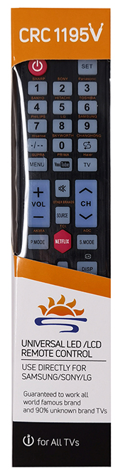 Τηλεχειριστήριο Universal All Brand CRC1195V