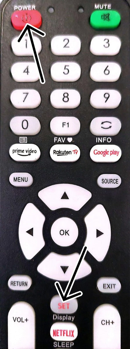 Τηλεχειριστήριο Universal All Brand CRC 1210V