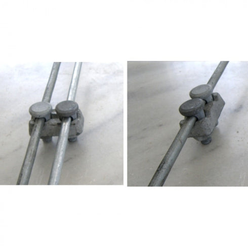 ΣΦΥΓΚΤΗΡAΣ 2 M10 BIΔΕΣ |ΓΙΑ 2 ΑΓΩΓΟΥΣ Φ4-10mm|16-70mm2|St/tZn