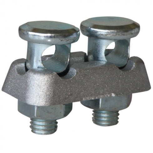 ΣΦΥΓΚΤΗΡAΣ 2 M10 BIΔΕΣ |ΓΙΑ 2 ΑΓΩΓΟΥΣ Φ4-10mm|16-70mm2|St/tZn