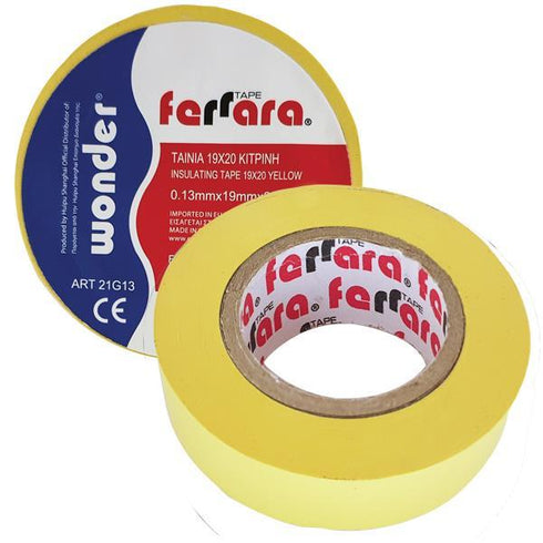 INSULATION TAPE 19X20 YELLOW