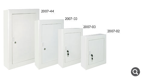 Πίνακας διανομής Επίτοιχος ΦΩΤΚΑ 1 Σειράς 13 Στοιχείων Λευκός με Κλειστή Πόρτα με Κλειδαριά