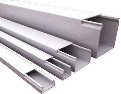 ΚΑΝΑΛΙ ΔΙΑΝΟΜΗΣ ΚΑΛΩΔΙΩΝ 25x25mm ΛΕΥΚΟ AYT/TO LINEME.EU 2Μ