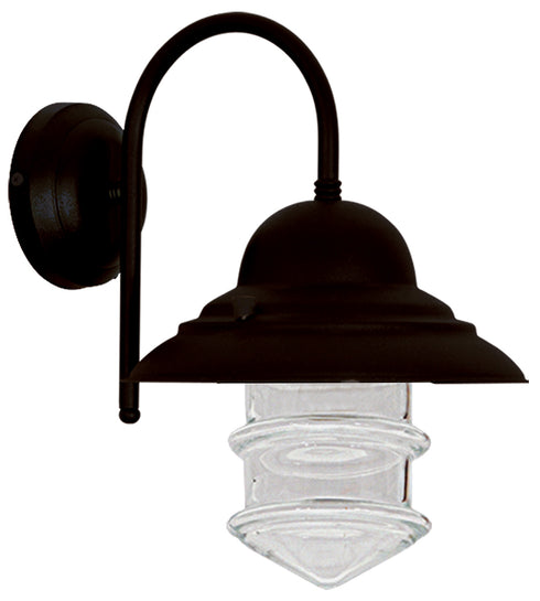 ARlight WLA 196 BK ΑΠΛΙΚΑ ΑΛΟΥΜΙΝΙΟΥ ΠΥΡΟΦΑΝΙ ΚΟΥΡΜΠΑ 1ΧΕ27