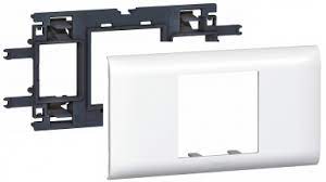 ΣΤΗΡΙΓΜΑ ΔΙΑΚΟΠΤΩΝ ΔΙΠΛΟ για 100x50mm GUSMAN ΛΕΥΚΟ