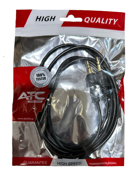 Καλώδιο Ήχου 3.5mm Αρσ./Αρσ. 5m
