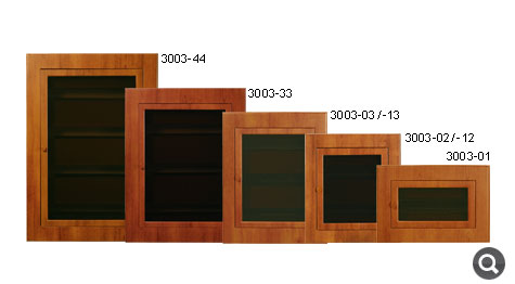 Distribution table Recessed LIGHT 4 Series 80 Elements Cherry