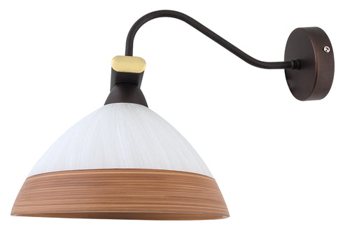 ARlight WLA 120 ΑΠΛΙΚΑ ΣΚΟΥΡΙΑ ΓΥΑΛΙ ΛΕΥΚΟ/ΚΑΦΕ ΦΑΣΑ 1ΧΕ27