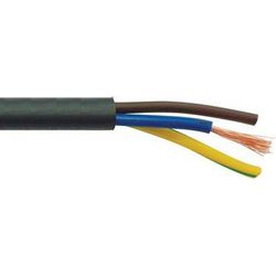 NYLHY Flexible Cable (H03VV-F) 3x0.50 mm² BLACK