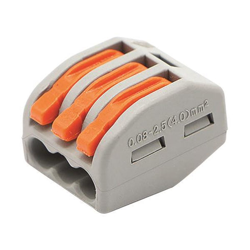 CONNECTOR PCT-213 3 POSITIONS WITH Socket 0.80-2.5mm 32A 400V