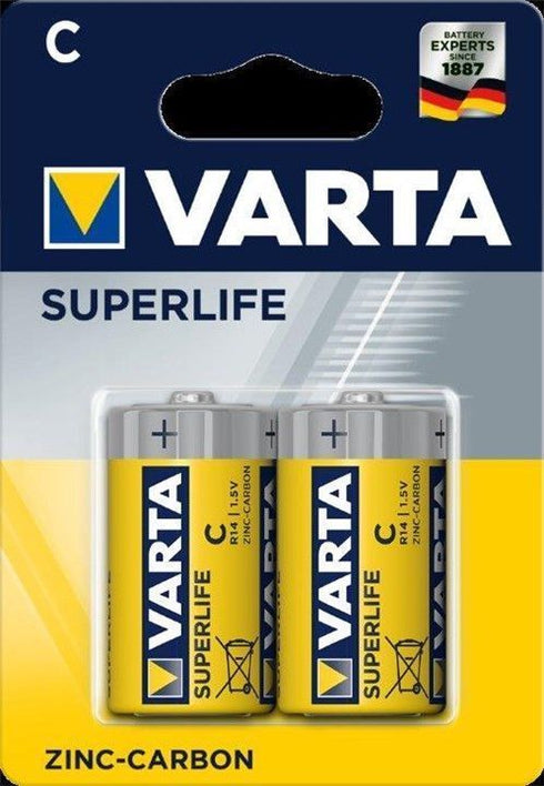 Varta Απλή R14(C) (2τμχ)
