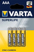Varta Απλή R03 ΑΑΑ (4τμχ)