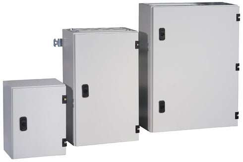 Πίνακας Επίτοιχος Μεταλλικός 30x30x15 Στεγ. με Μετώπη για Ραγοϋλικό 1x12