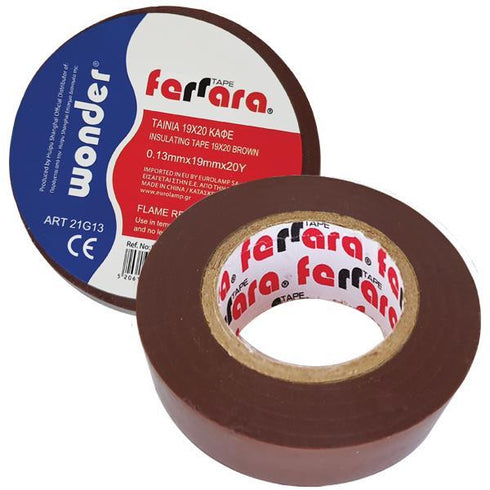 INSULATION TAPE 19X20 BROWN