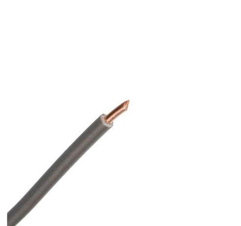 NYA monopolar cable (H05V-U) 1x4,00mm² Gray