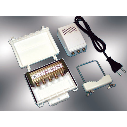 U28_5G splitter 4F ενισχυτής κεραίας 28 dB