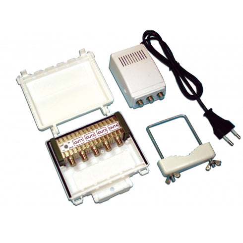 U28_5G splitter 4F ενισχυτής κεραίας 28 dB