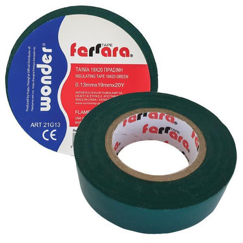 INSULATION TAPE 19X20 GREEN