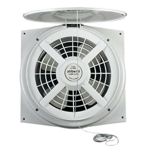 Aliberti B-550 Wall Ventilator Manual Lid 315m³ / h White Φ260