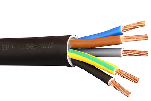 NYY Rigid Cable (E1VV-R) 5x10.0mm²