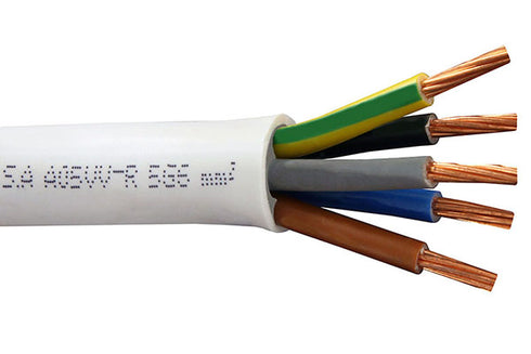 Καλώδιο Δύσκαμπτο NYM (A05VV-R) 5x6,0mm²