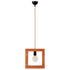 PDA 385 HANGING WOODEN SQUARE SINGLE LIGHT ARLIGHT (MEDIUM)