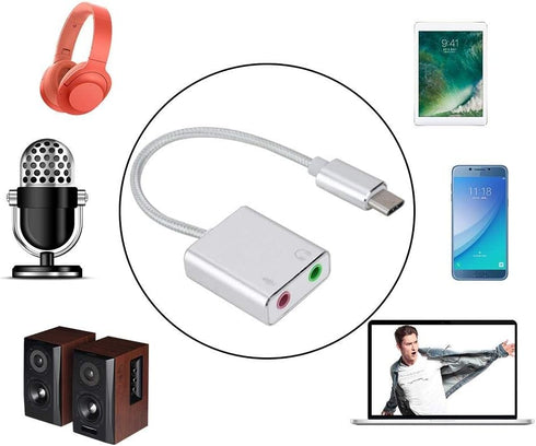 External Sound Card Type-C 7.1