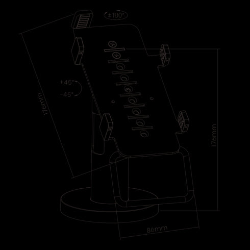 Brateck Βάση POS PTS-01 για VeriFone VX 820