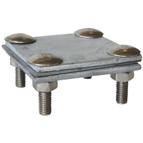 ΣΥΝΔΕΤΗΡΑΣ-ΔΙΑΚΛ/ΡΑΣ Τ/T 50x50x2,5: 2ΤΑΙΝΙEΣ 30x4|3ΠΛΑΚΕΣ|St/tzn