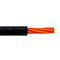 NYA single pole cable (H05V-U) 1x6.00mm² Black