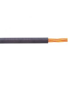NYA single pole cable (H05V-U) 1x10.00mm² Gray