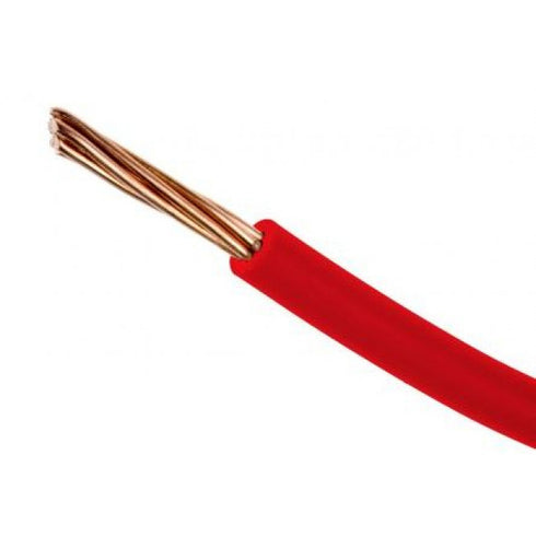 NYA monopolar cable (H05V-U) 1x10.00mm² Red