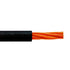 NYA single pole cable (H05V-U) 1x10.00mm² Black
