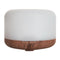 HUMIDIFIER - AROMATHERAPY DEVICE 260ML WHITE-WOOD COLOR USB 4W