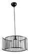 ARlight PDC 6086 BK 1/Φ ΜΕΤΑΛΛΙΚΕΣ ΜΑΥΡΕΣ ΒΕΡΓΕΣ & ΟΠΑΛΙΝΑ ΓΥΑΛΙ 1ΧΕ27