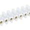 Polypropylene terminals EKL 4BE 12 Poles per row 10-25mm2