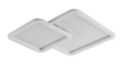 ARlight CCC 714-2 ΠΛΑΦΟΝΙΕΡΑ LED ΛΕΥΚΗ ΔΙΠΛΗ ΤΕΤΡΑΓΩΝΗ