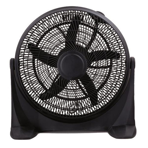 ΑΝΕΜΙΣΤΗΡΑΣ BOX FAN ΣΤΡΟΓΓΥΛΟΣ ΜΑΥΡΟΣ Φ50 90W