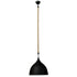 SINGLE LIGHT PENDANT LIGHTING ARLIGHT WITH SUSPENSION FROM ROPE AND HOOKS