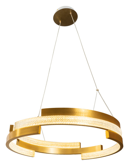 ARlight PDC 671 GD ΚΡΕΜΑΣΤΟ LED ΜΕ ΧΡΥΣΑ ΜΙΣΟΦΕΓΓΑΡΑ & ΣΤΡΑΣ