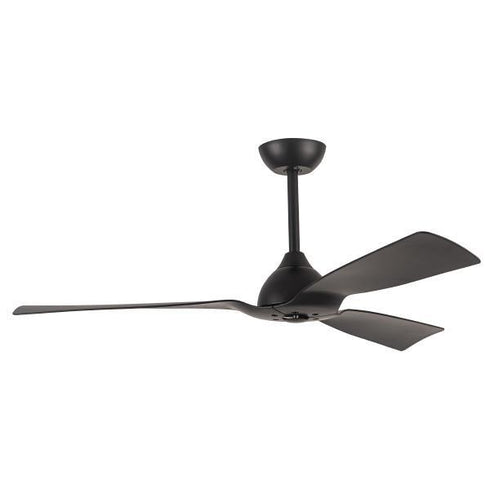 ΑΝΕΜΙΣΤΗΡΑΣ ΟΡΟΦΗΣ ΑΔΙΑΒΡΟΧΟΣ IP44 ΜΑΥΡΟΣ, 3 ΦΤΕΡΩΤΕΣ, ΜΕ ΚΟΝΤΡΟΛ Φ132 DC 35W