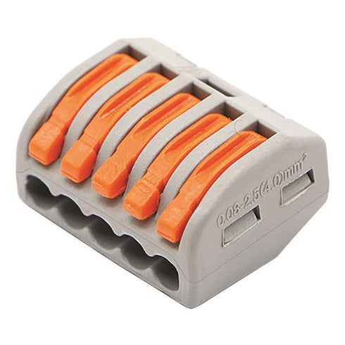 CONNECTOR PCT-215 5 POSITIONS WITH Socket 0.80-2.5mm 32A 400V