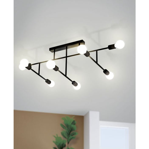 EGLO BELSIANA 8φωτο Φωτιστικό οροφής