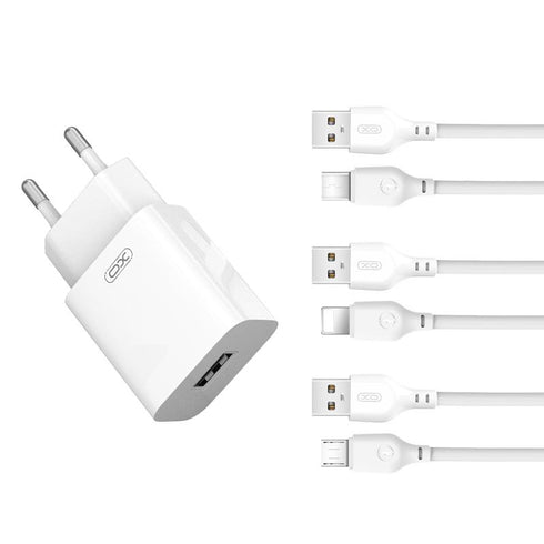 XO L99 2.4A Φορτιστής με Lightning Καλώδιο (NB103)