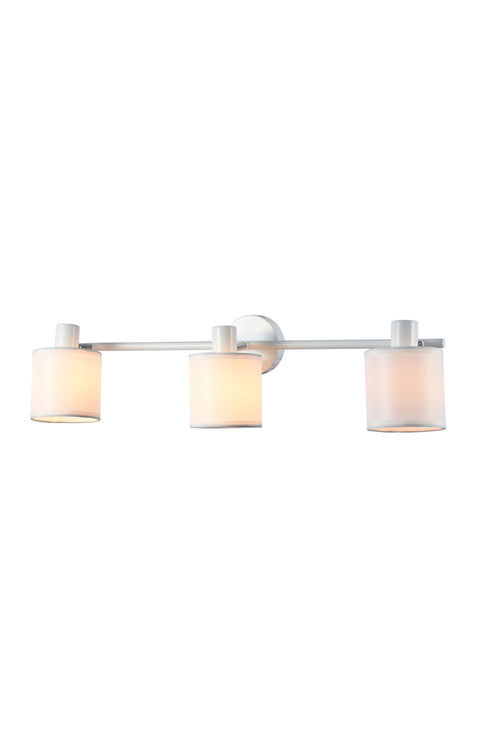 ARlight WLC 5216-3 WH 3/Φ ΡΑΓΑ ΣΠΟΤ ΛΕΥΚΟ ΜΕ ΛΕΥΚΟ ΥΦΑΣΜΑΤΙΝΟ ΚΑΠΕΛΟ 3ΧΕ14