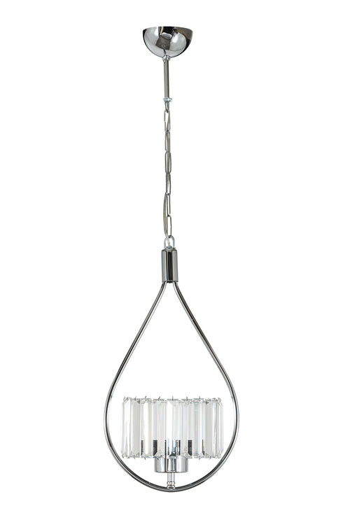 ARlight PDT 6092 ΚΡΕΜ. 1/Φ ΝΙΚΕΛ ΘΗΛΙΑ ΜΕ ΓΥΑΛΙ ΔΙΑΦΑΝΟ